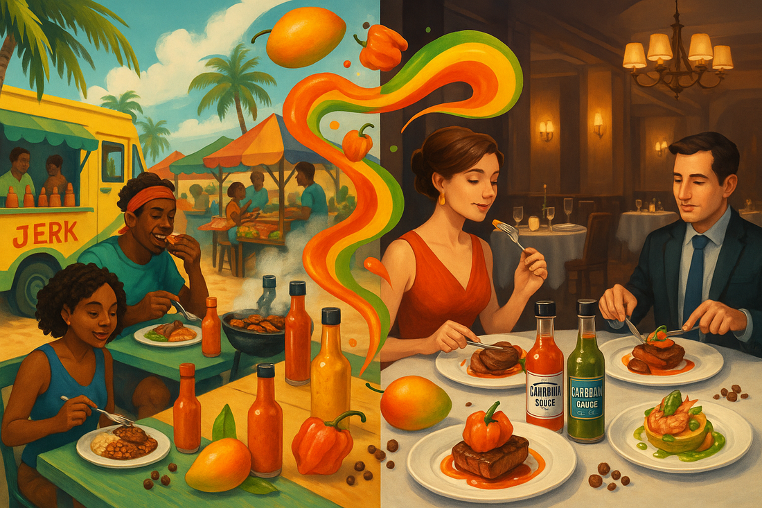 From Street Food to Fine Dining The Caribbean Sauce Journey