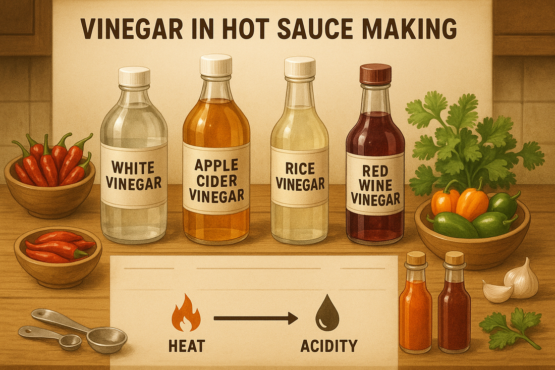 How Vinegar Shapes the Flavor of Hot Sauce