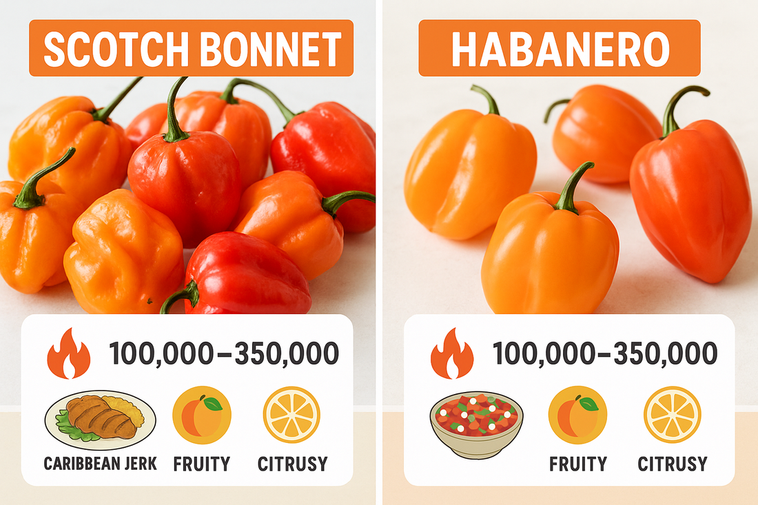Scotch Bonnet vs Habanero: What’s the Real Difference?