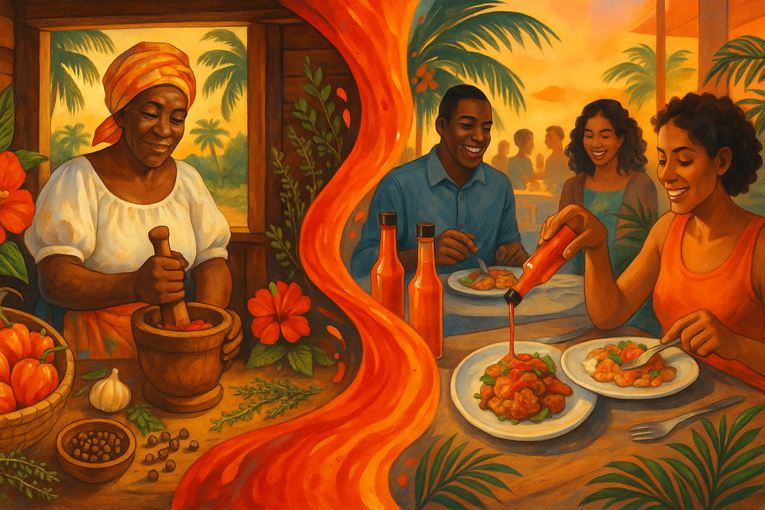 The History of Caribbean Hot Sauce: From Island Kitchens to Your Plate