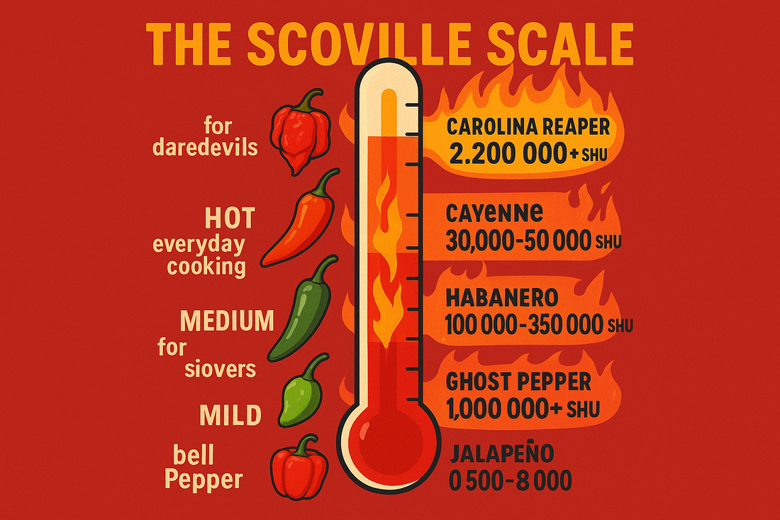 The Pepper Scale Explained Mild to Extreme