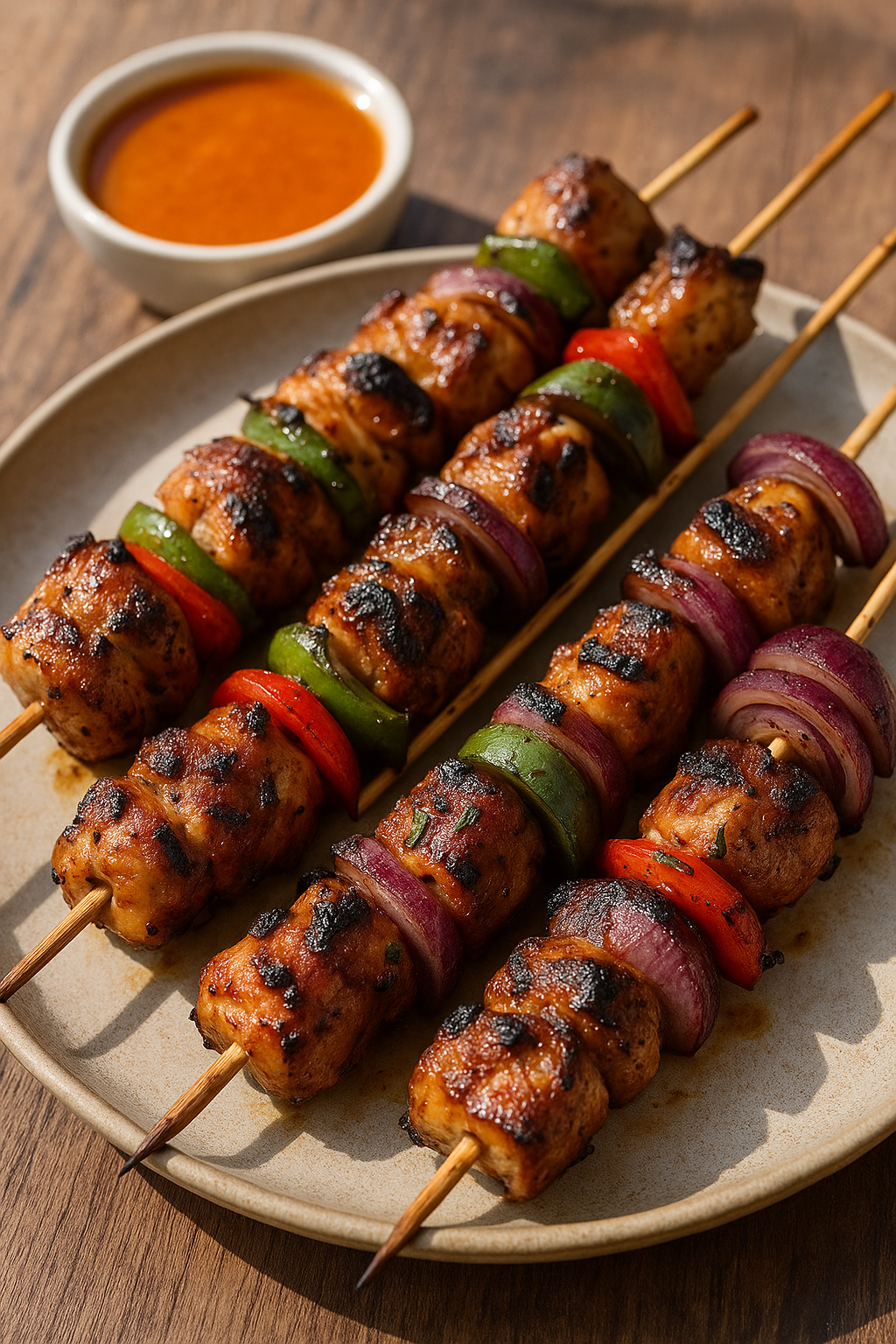 Island Jerk Chicken Skewers