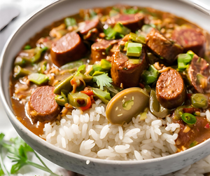 Spicy Vegan Gumbo Loaded with Nutrition