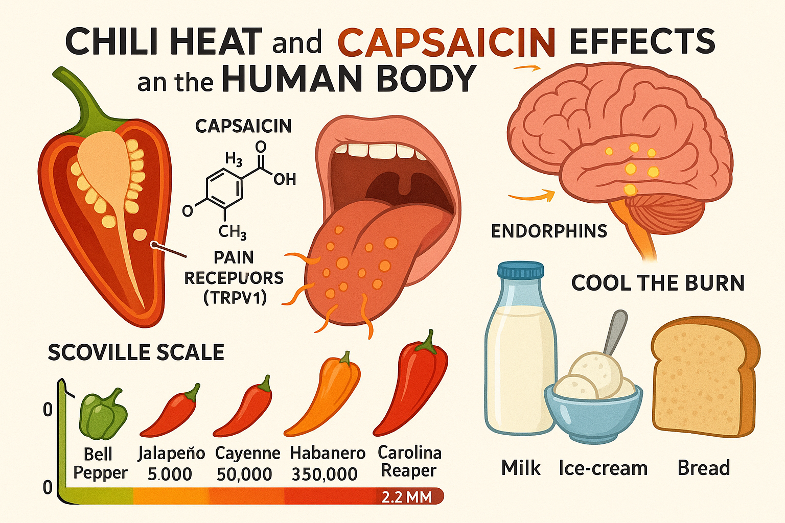 The Science of Heat How Chili Peppers Fire Up Your Body โ LostInTheSauce
